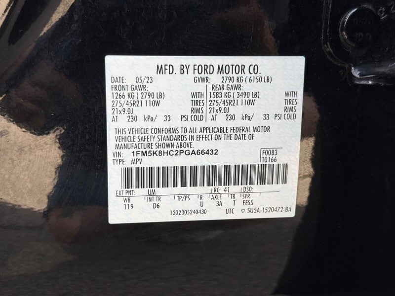 2023 Ford Explorer Platinum 4WD