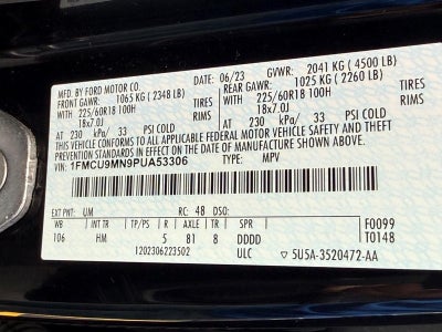 2023 Ford Escape ST-Line AWD