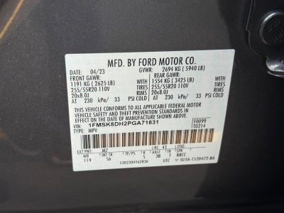 2023 Ford Explorer XLT 4WD