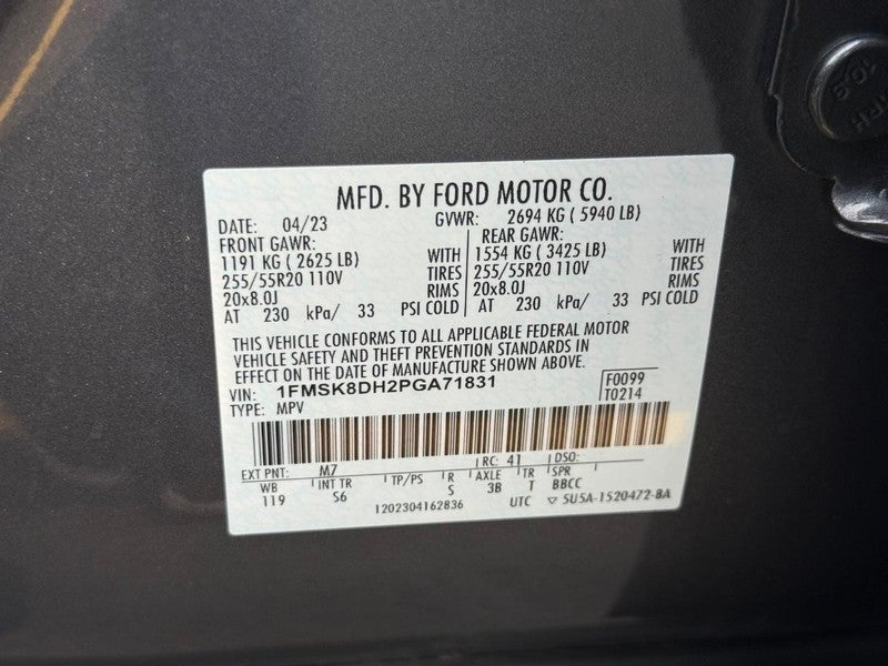 2023 Ford Explorer XLT 4WD