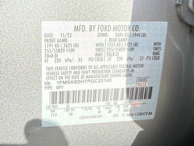 2023 Ford Explorer XLT 4WD