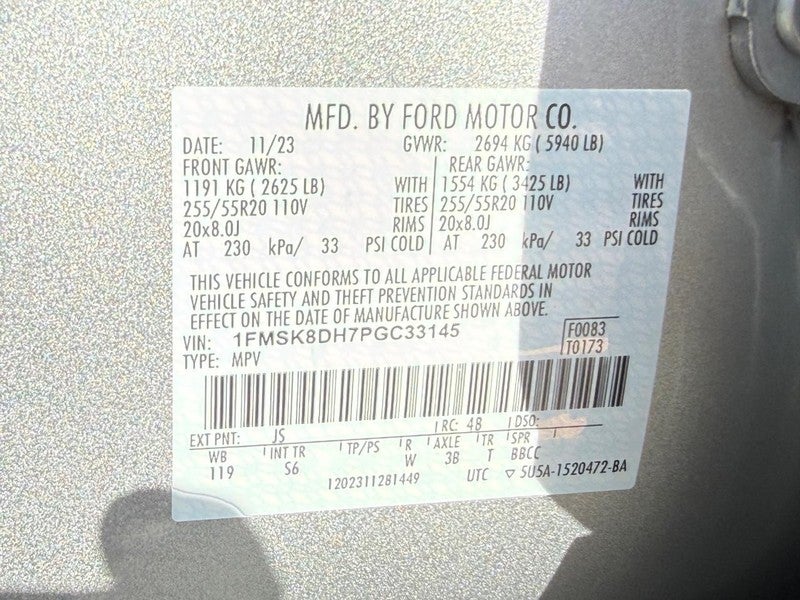 2023 Ford Explorer XLT 4WD