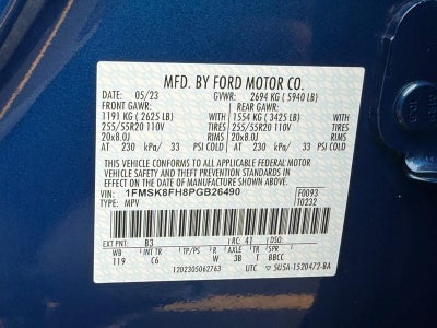 2023 Ford Explorer Limited 4WD
