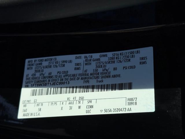 2018 Ford Super Duty F-350 SRW LARIAT 4WD Crew Cab 6.75' Box
