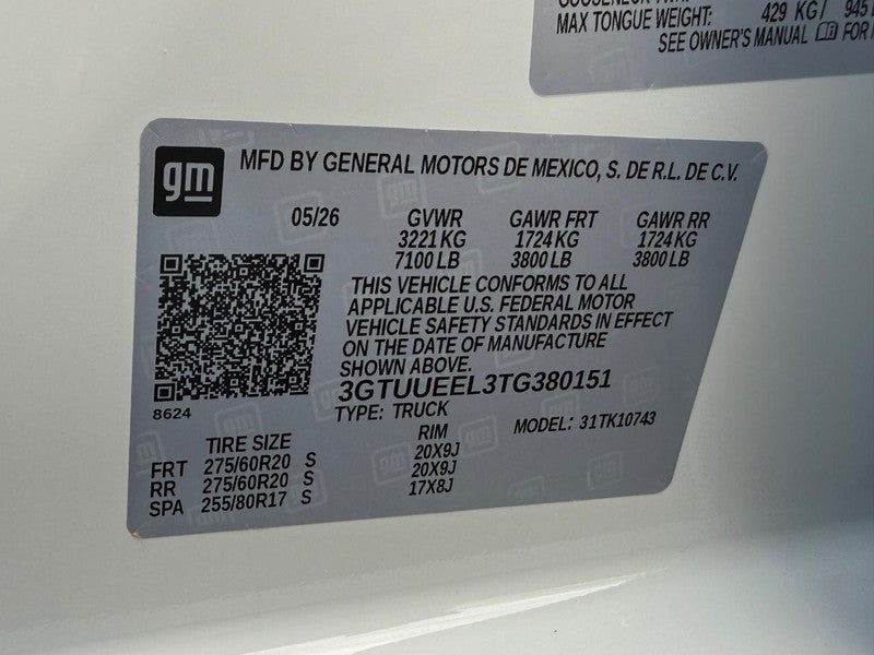 2026 GMC Sierra 1500 4WD Crew Cab 157" AT4