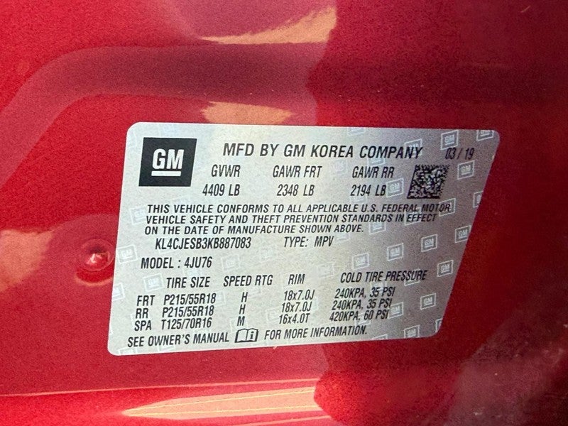 2019 Buick Encore AWD 4dr Preferred
