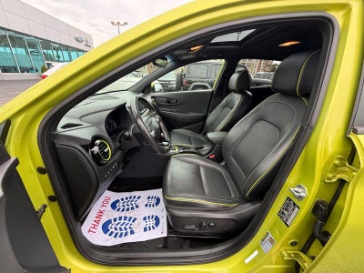 2018 Hyundai Kona Ultimate 1.6T DCT AWD w/Lime Accent