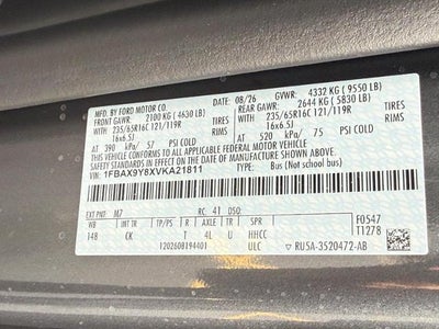 2027 Ford Transit Commercial Passenger Van XLT