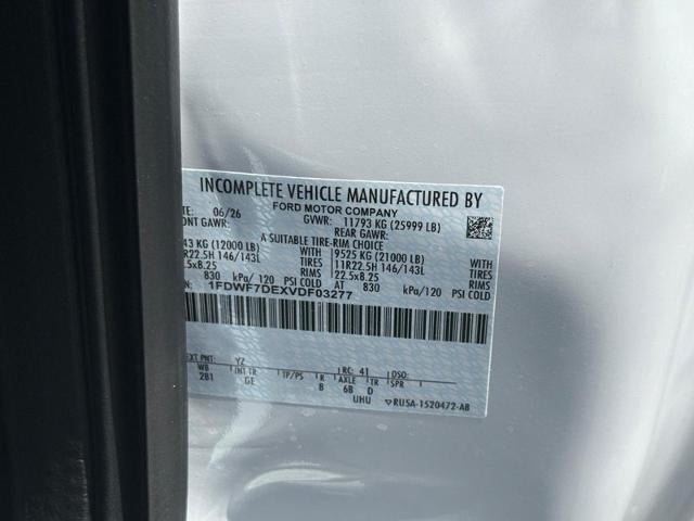 2027 Ford F-650-750 F-750 SD Diesel Straight Frame