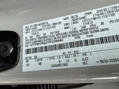 2026 Ford F-150 Raptor®