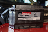 Motorcraft® Tested Tough® PLUS Batteries, $149.95 MSRP, or redeem 30,000 Ford Rewards Points.*