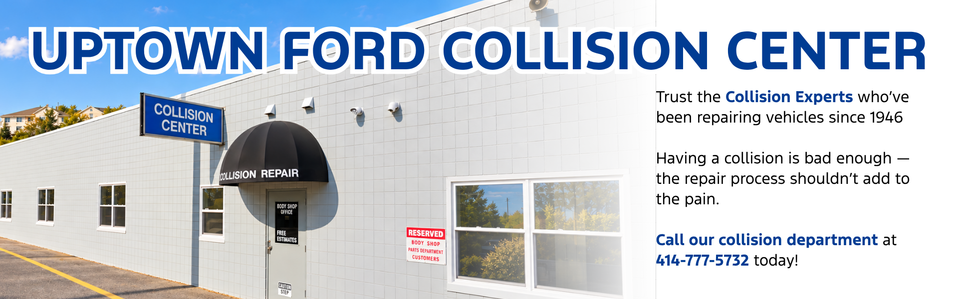 Uptown Ford Collision Center repair services